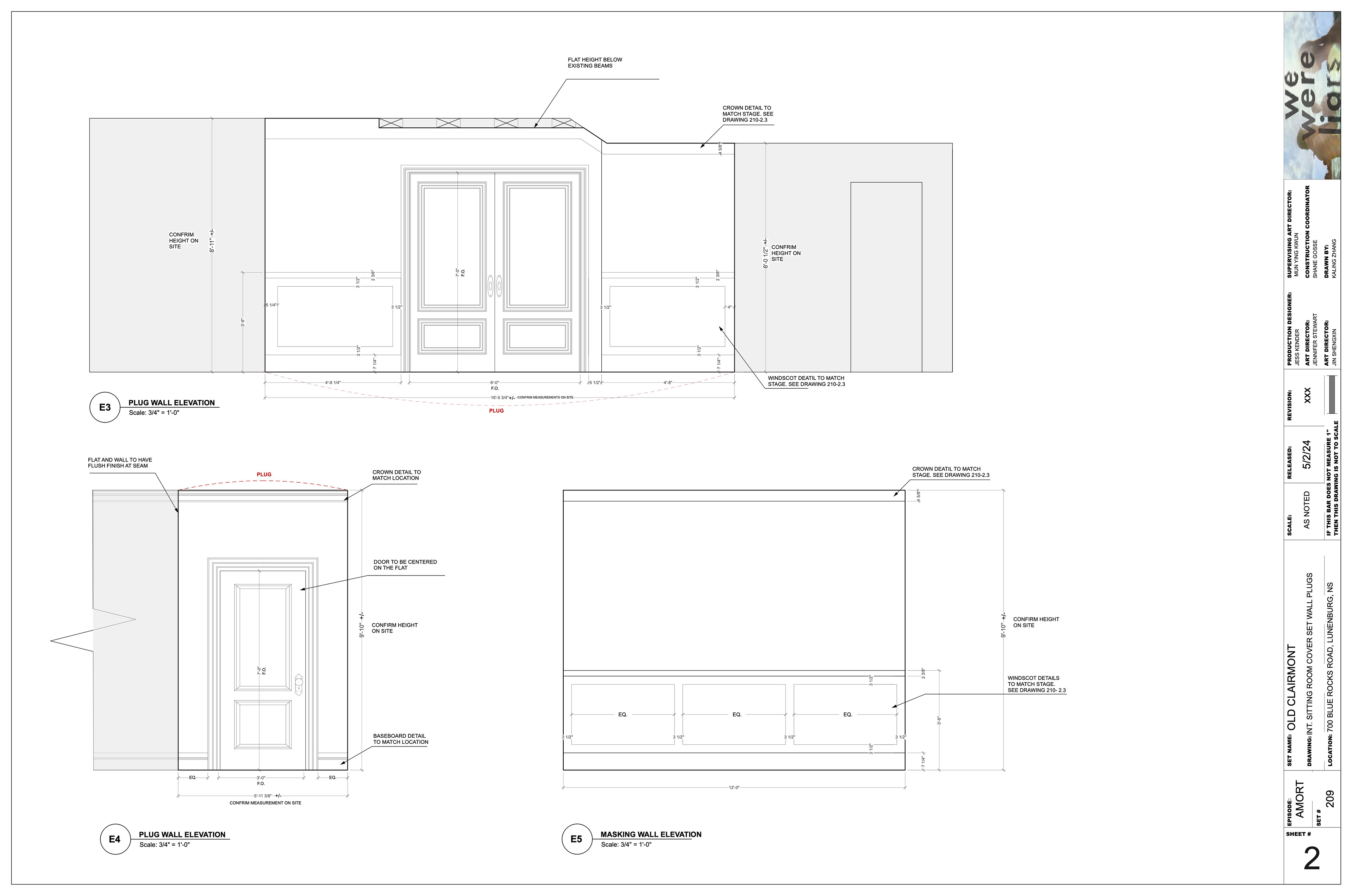 Old Clairmont - Sitting Room Wall Plugs