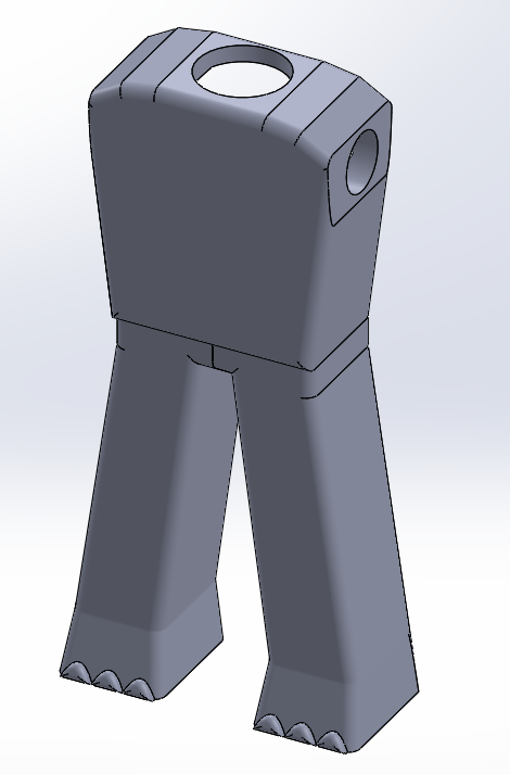 Final CAD of the Body and Legs