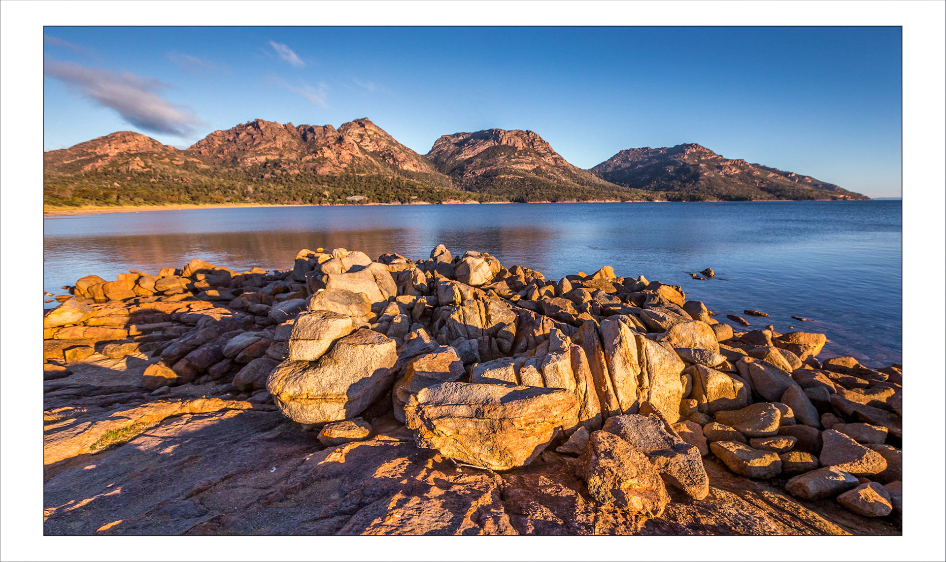View across Coles Bay, Freycinet National Park 1