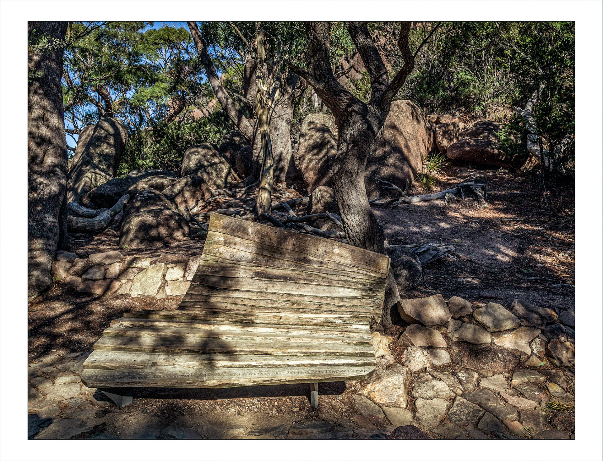 Saddle seat..Archtectural project.