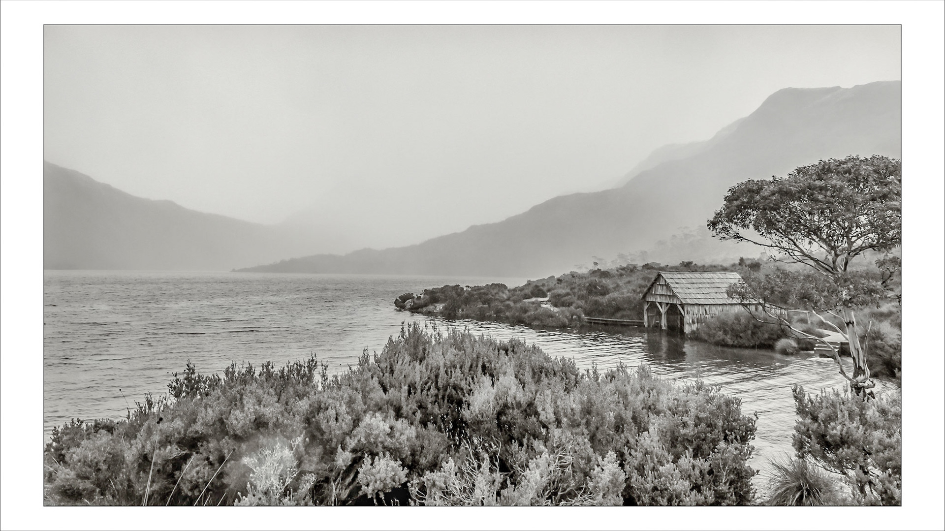 Boathouse, Dove Lake 1