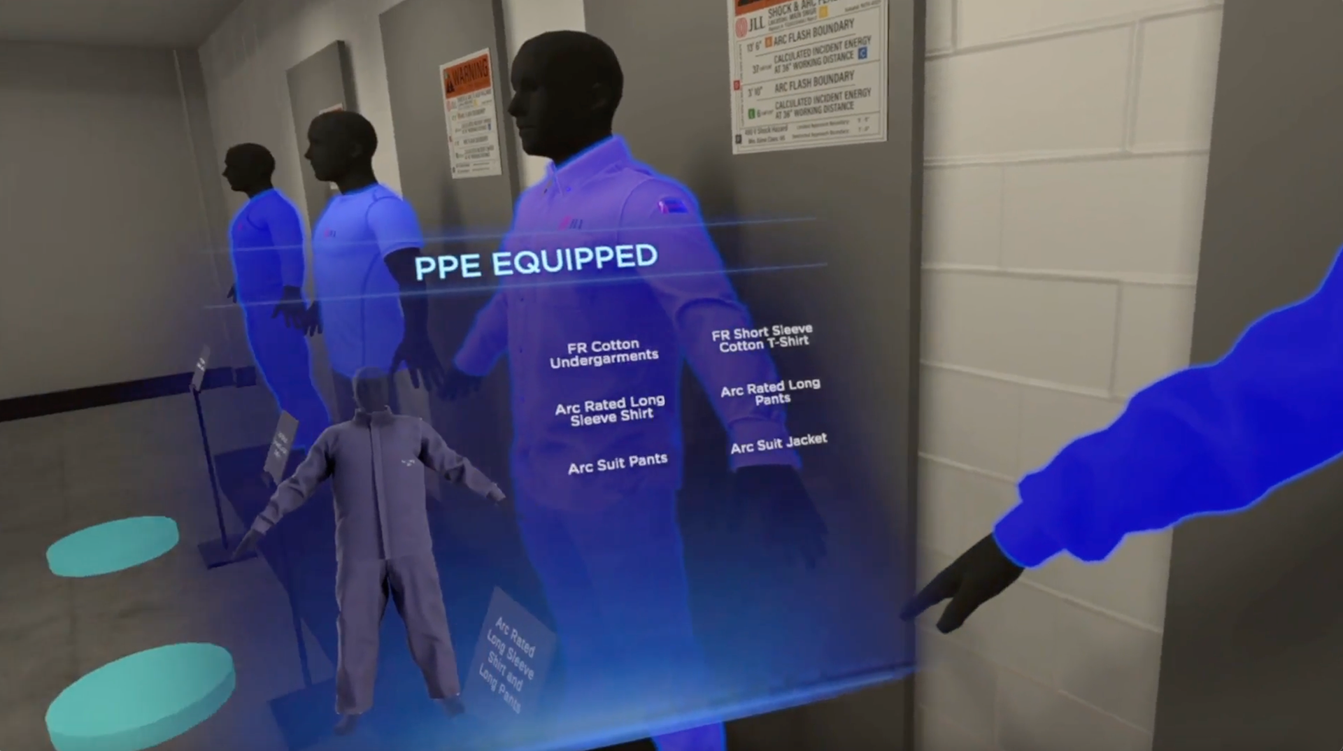 PPE inventory tracker logs and displays running tally of approved, rated PPE