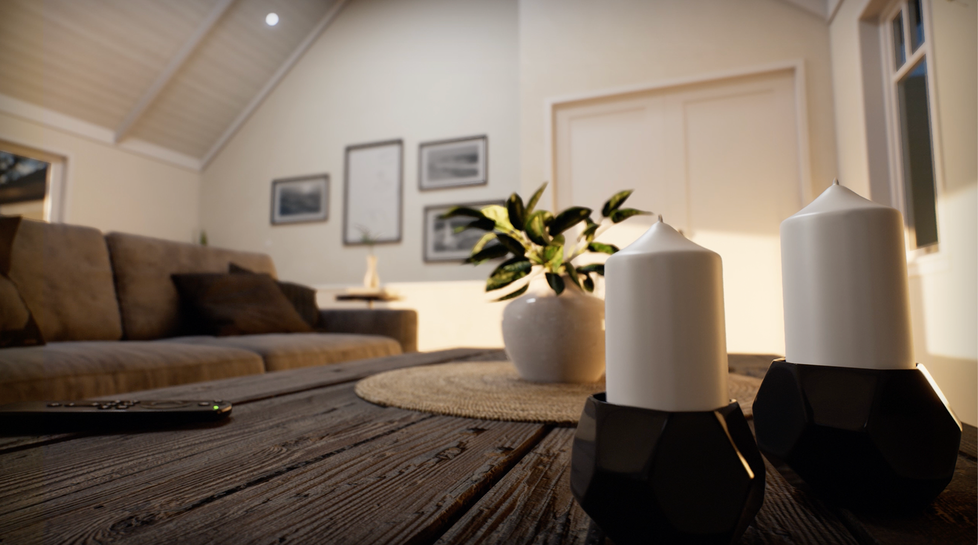 Detail - "Rec Room" - Architectural Pre-Visualization VR app
