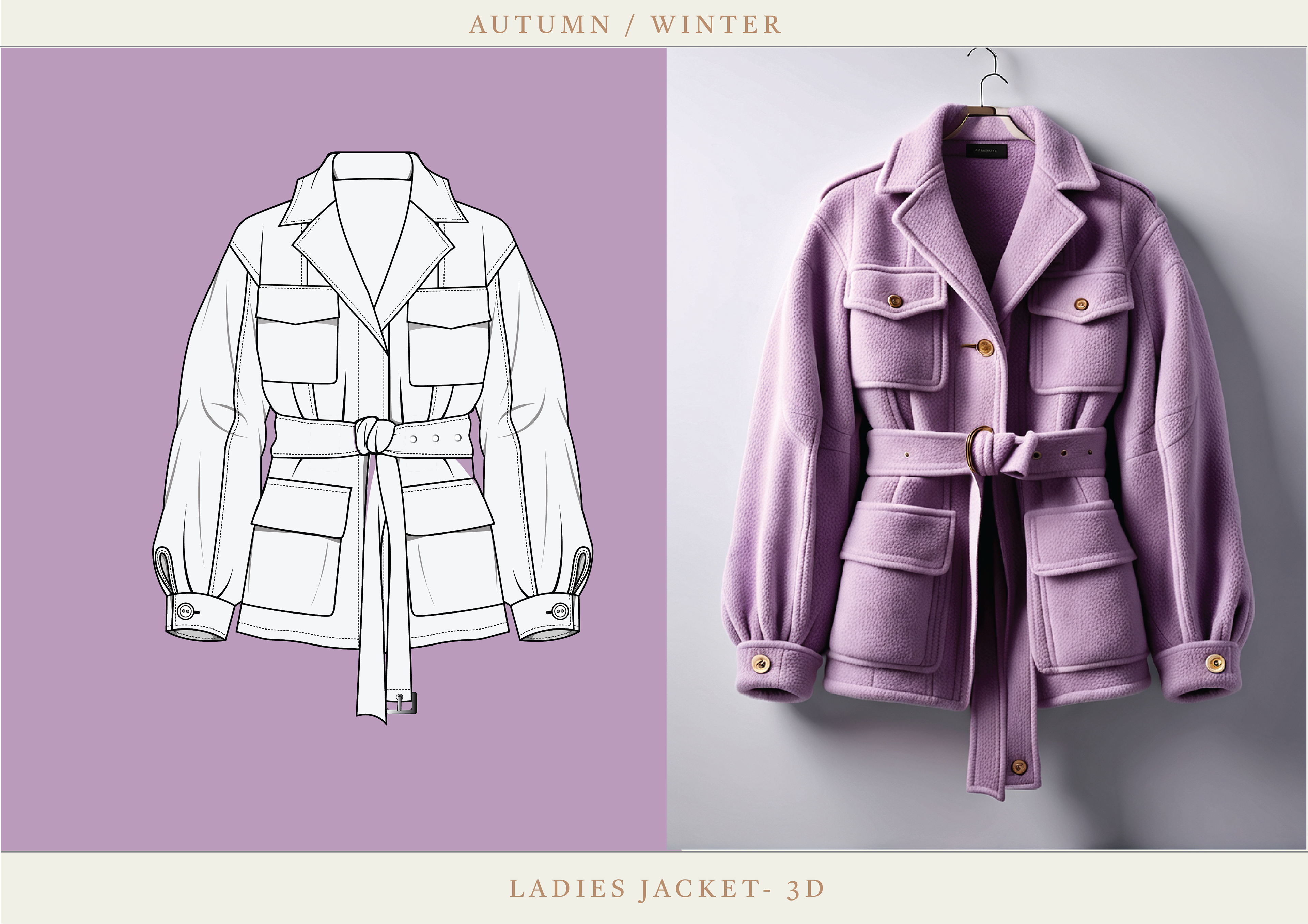 LADIES OUTERWEAR - 3D