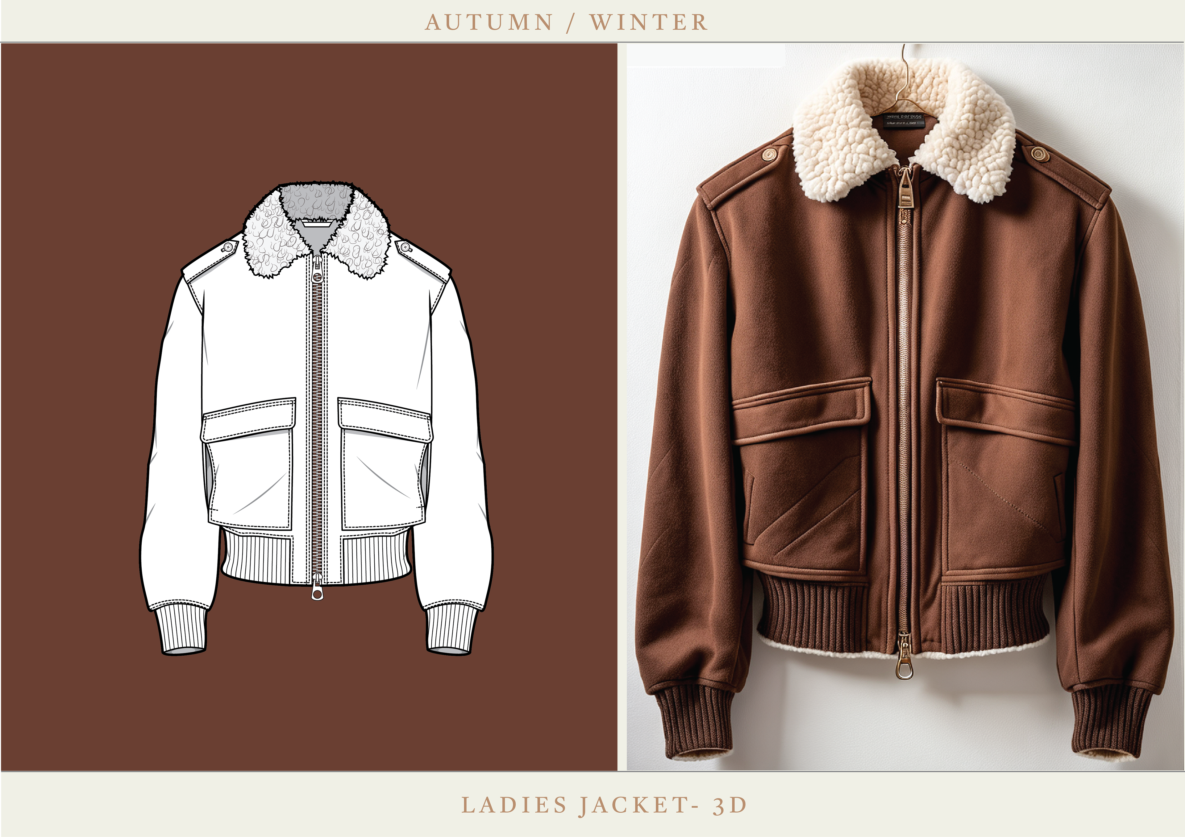 LADIES OUTERWEAR - 3D