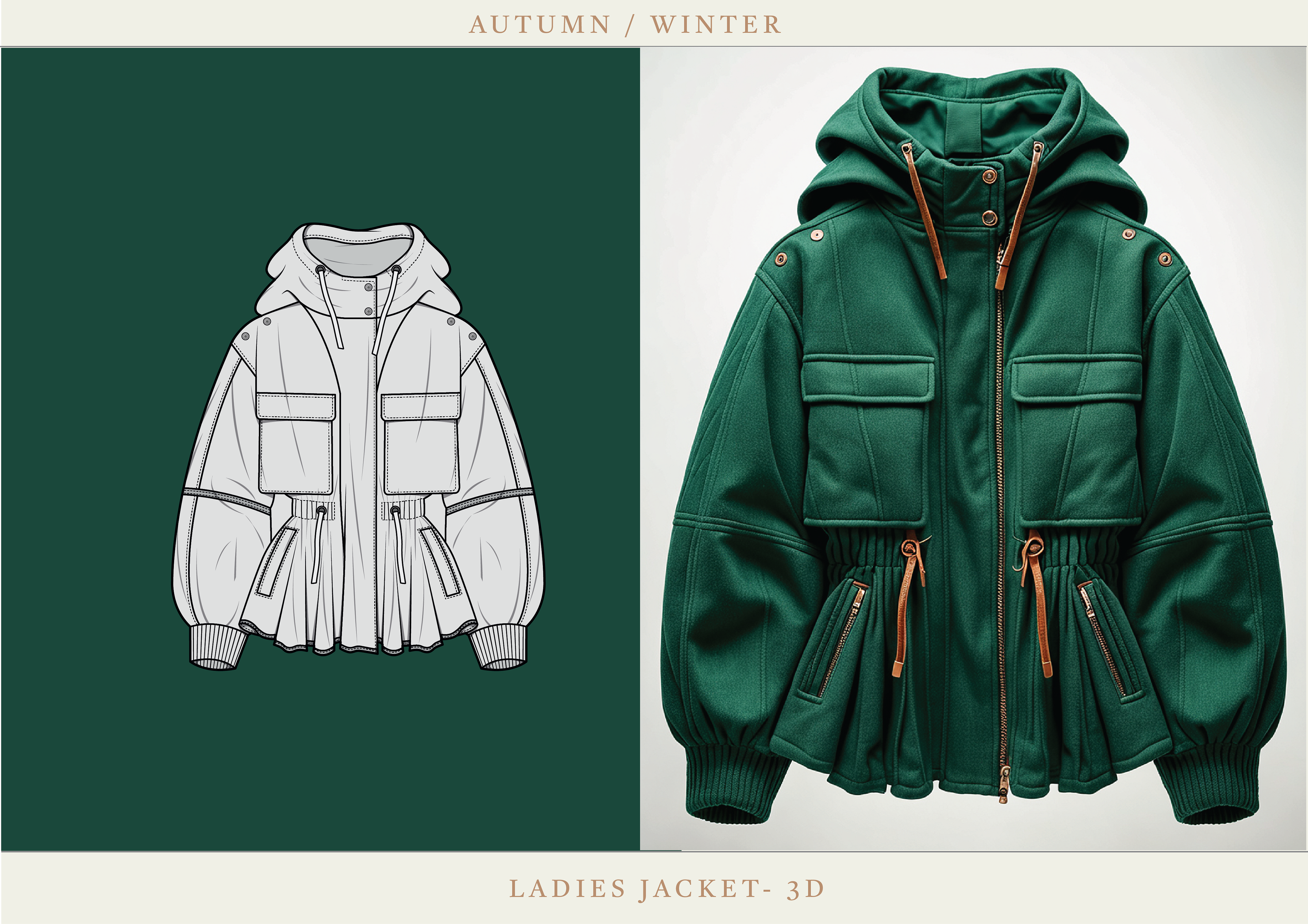 LADIES OUTERWEAR - 3D