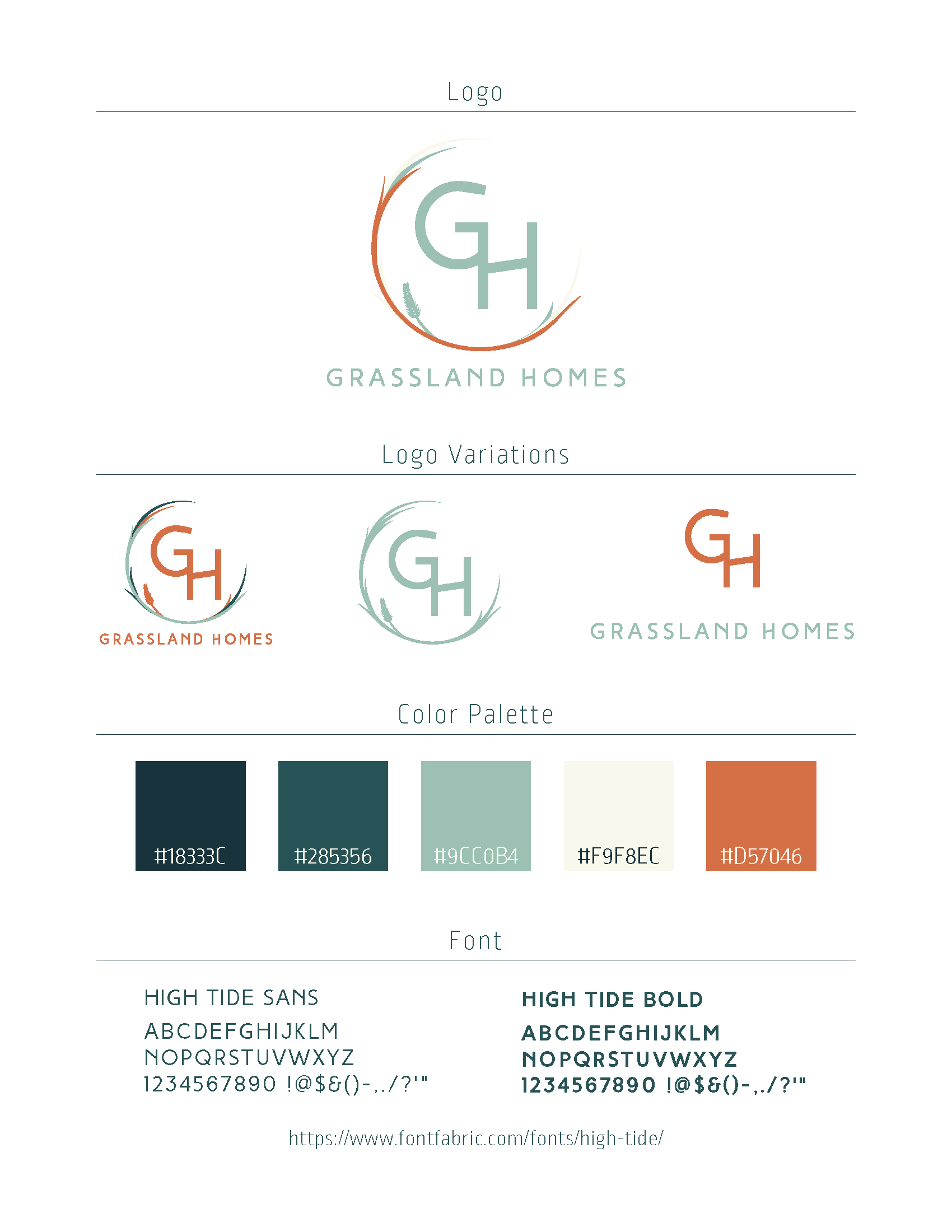 Final branding & logo design