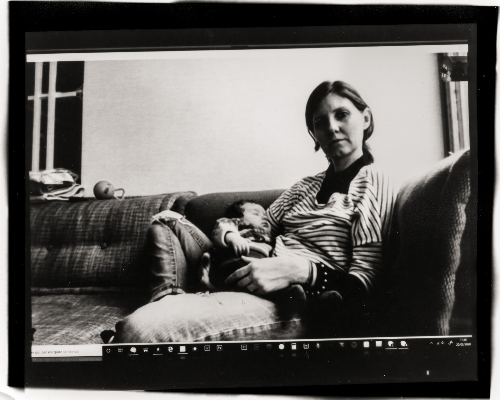 20/03/2020 Michela e Frida Maria, Milano, Fotografa