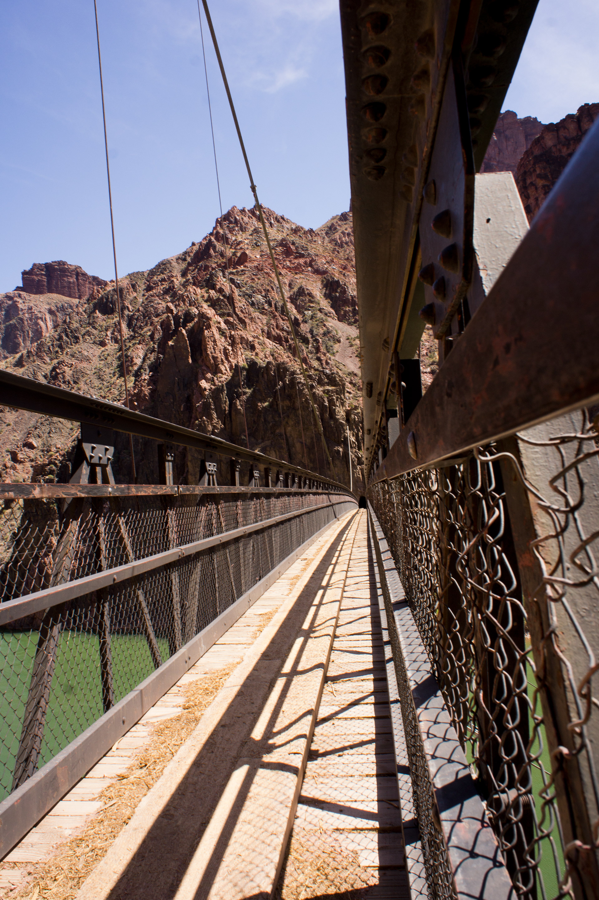 Dare to cross the bridge to the other side.