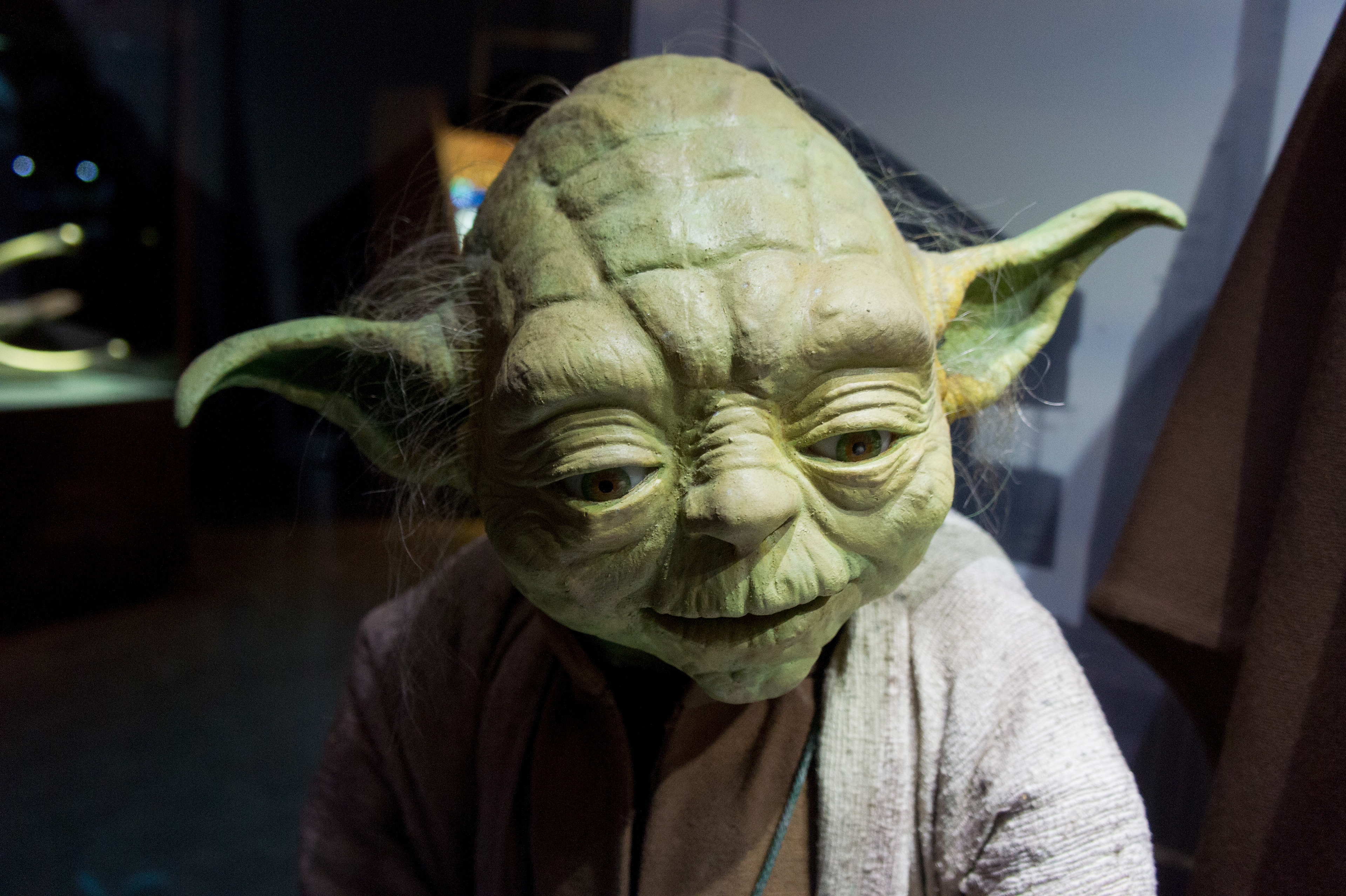 Wise and powerful Yoda is.