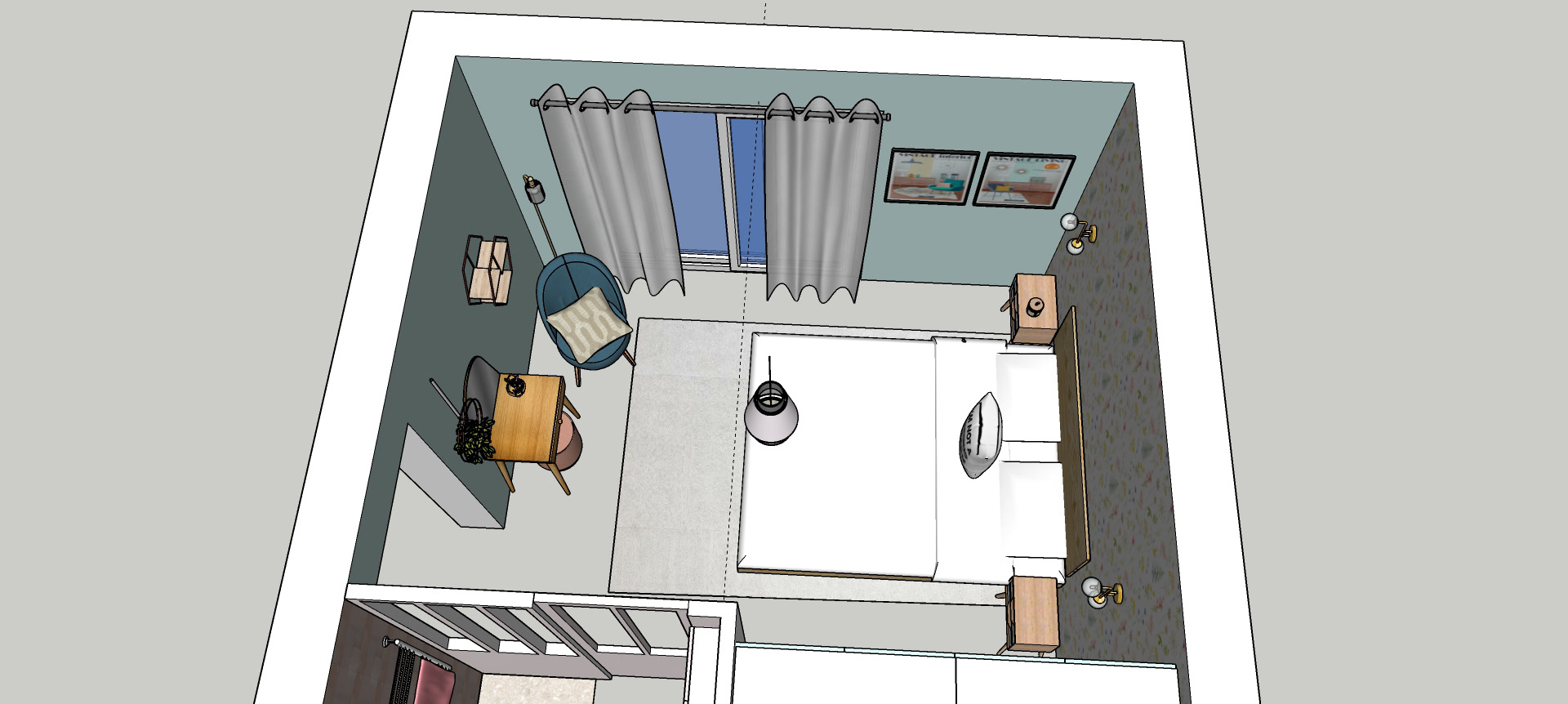 Projet T: chambre d'amis