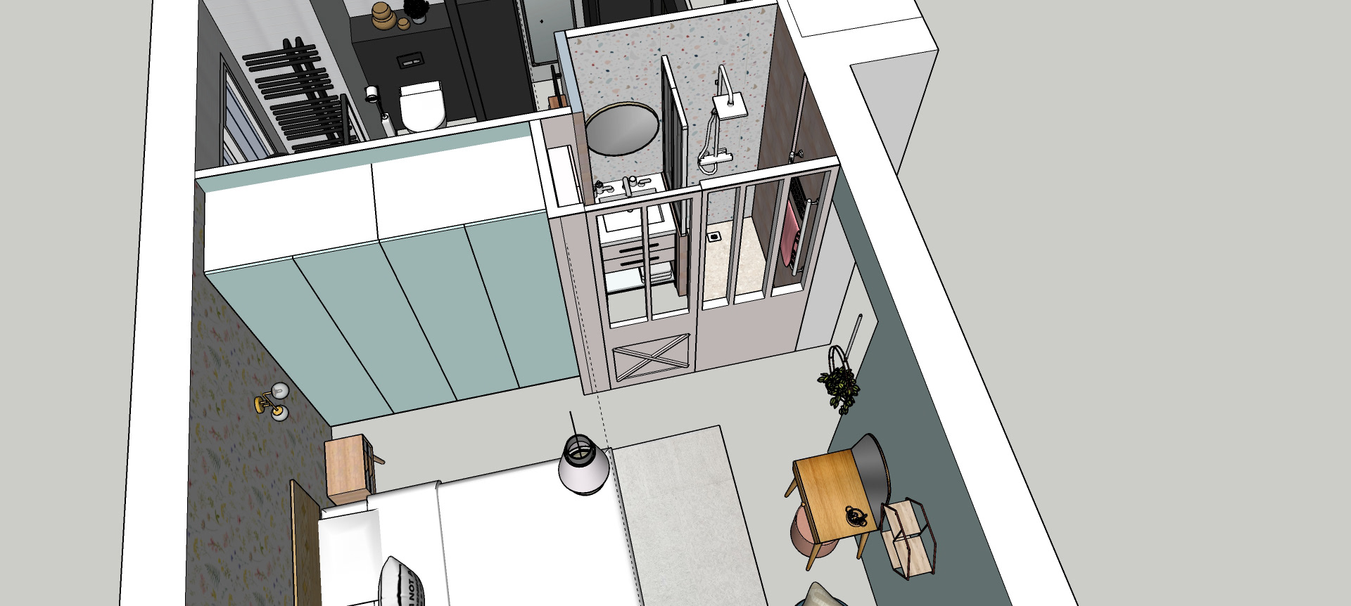 Projet T: chambre d'amis
