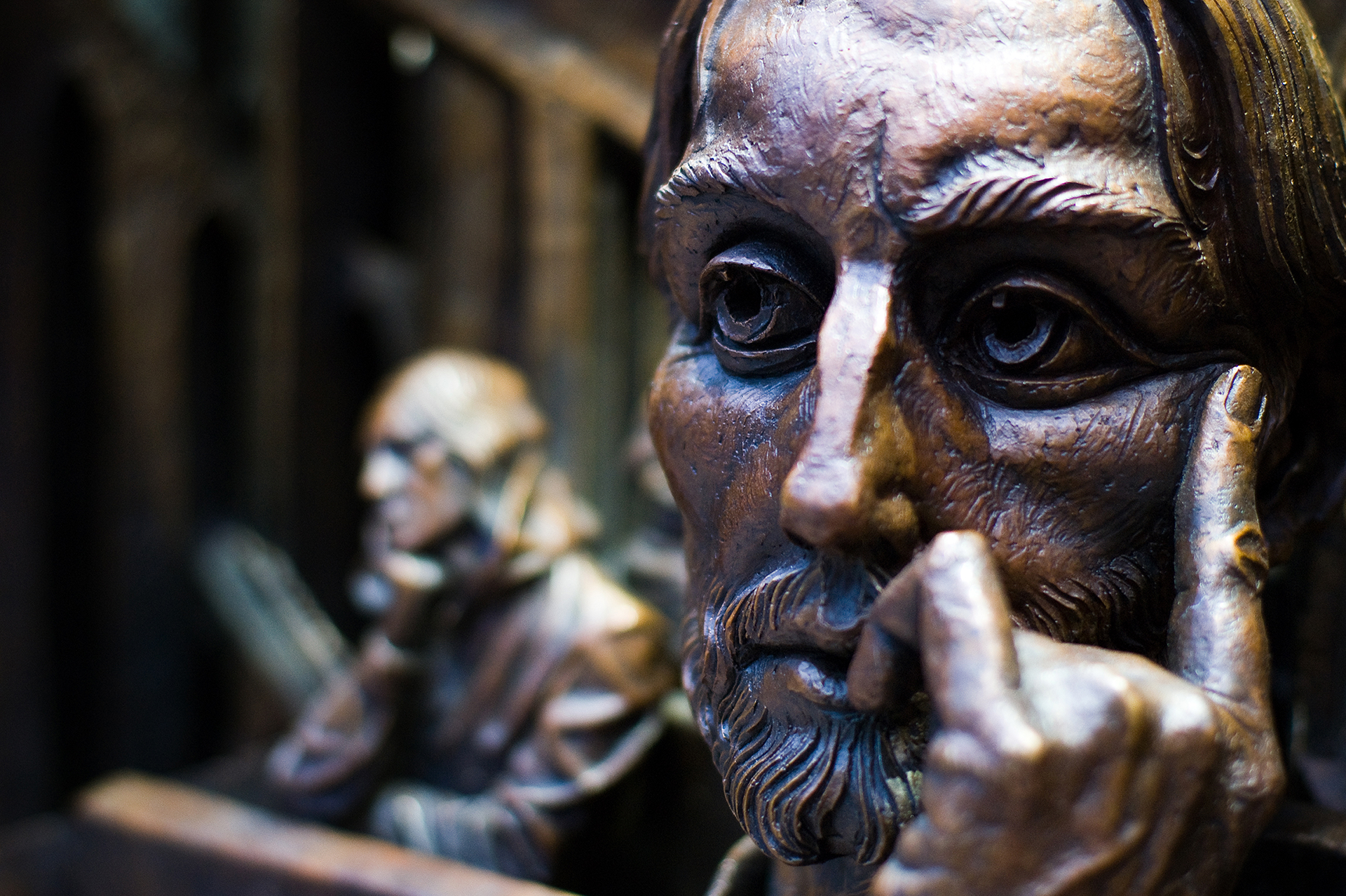 Sculpture at St-Pancras Station