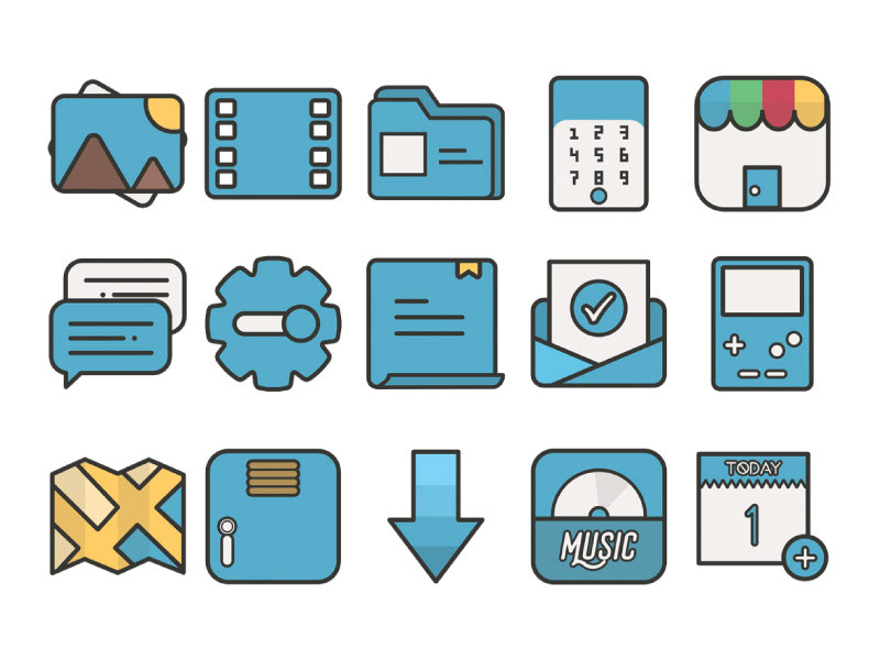 Sutoroku Icons