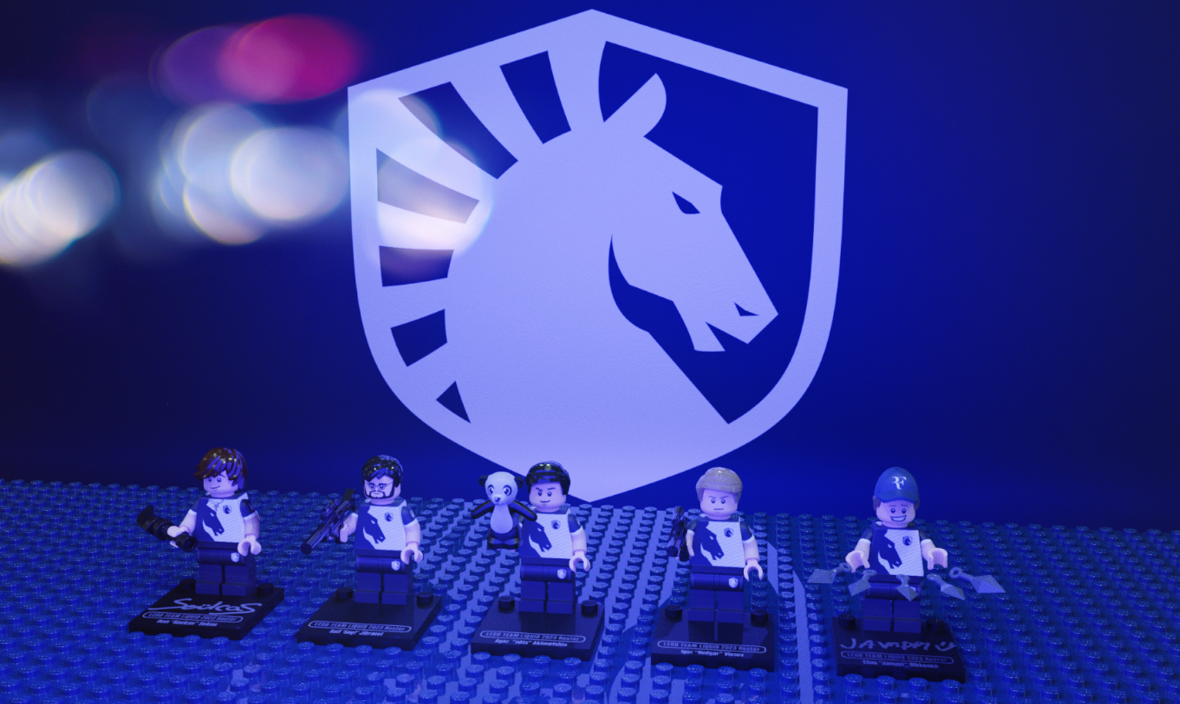 Team Liquid Valorant 2023 - Left to Right: Soulcas, Sayf, naTs, Redgar and Jamppi