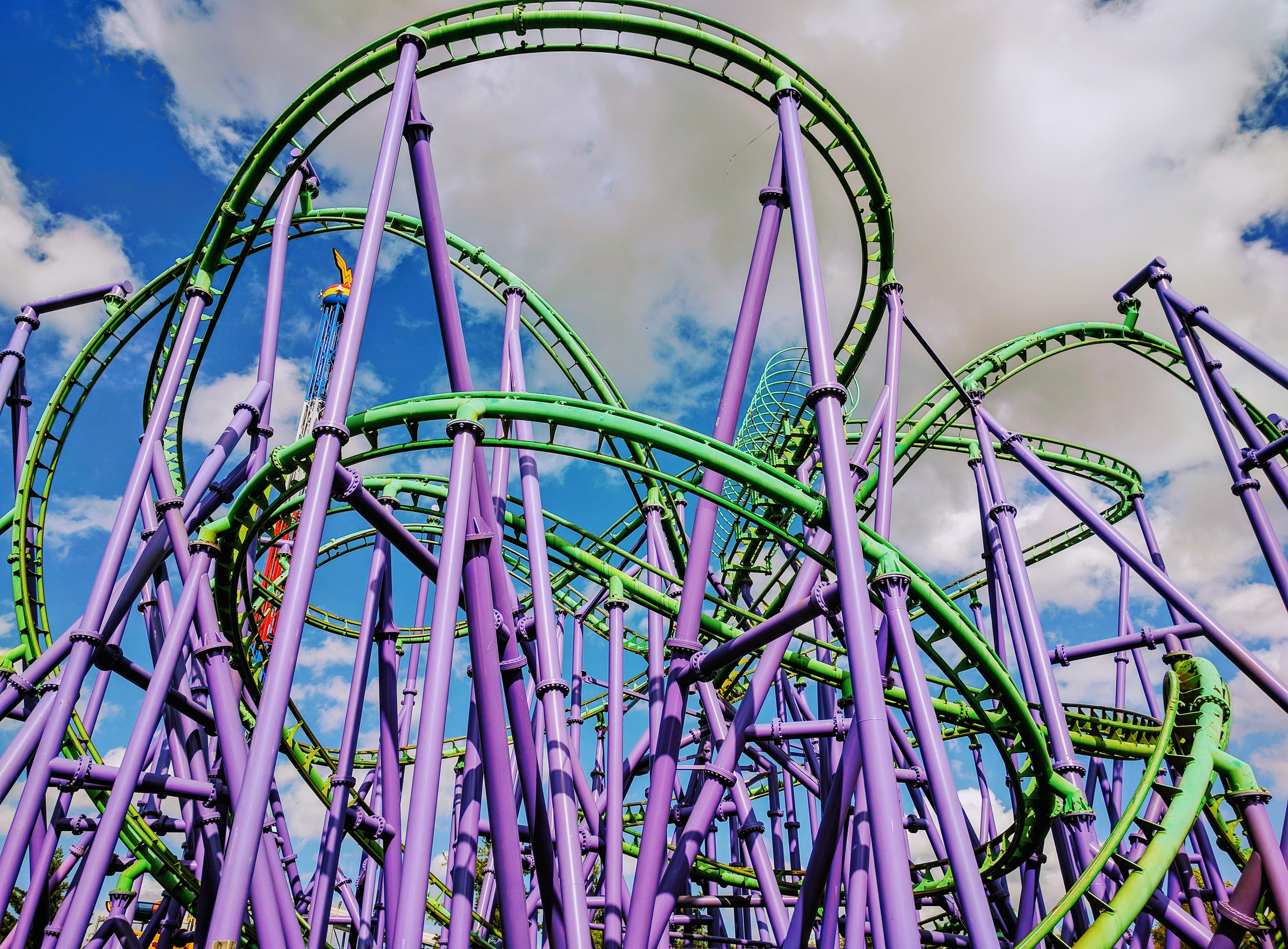 The Joker roller-coaster