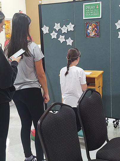 OPERATION CHRISTMAS SHOE BOX