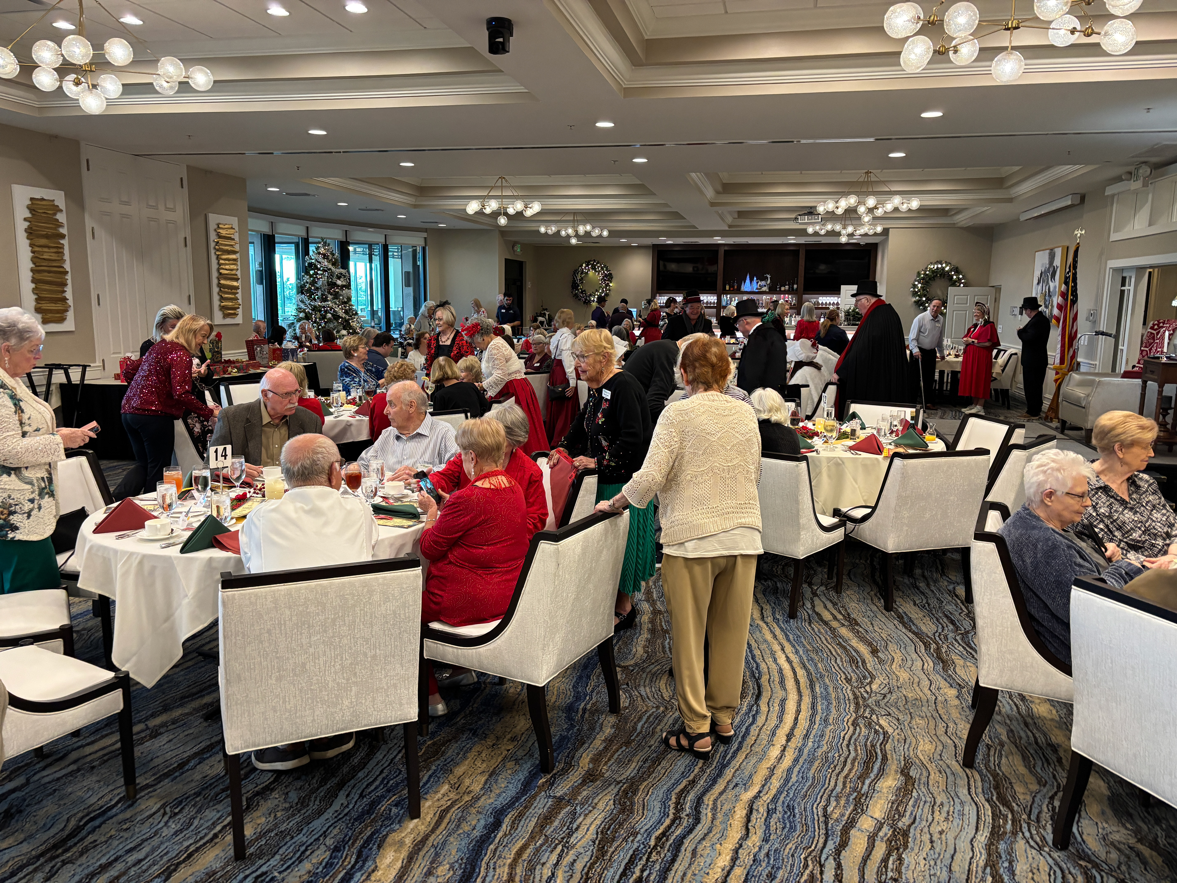 2025-12-09 OUT & ABOUT CHRISTMAS LUNCHEON