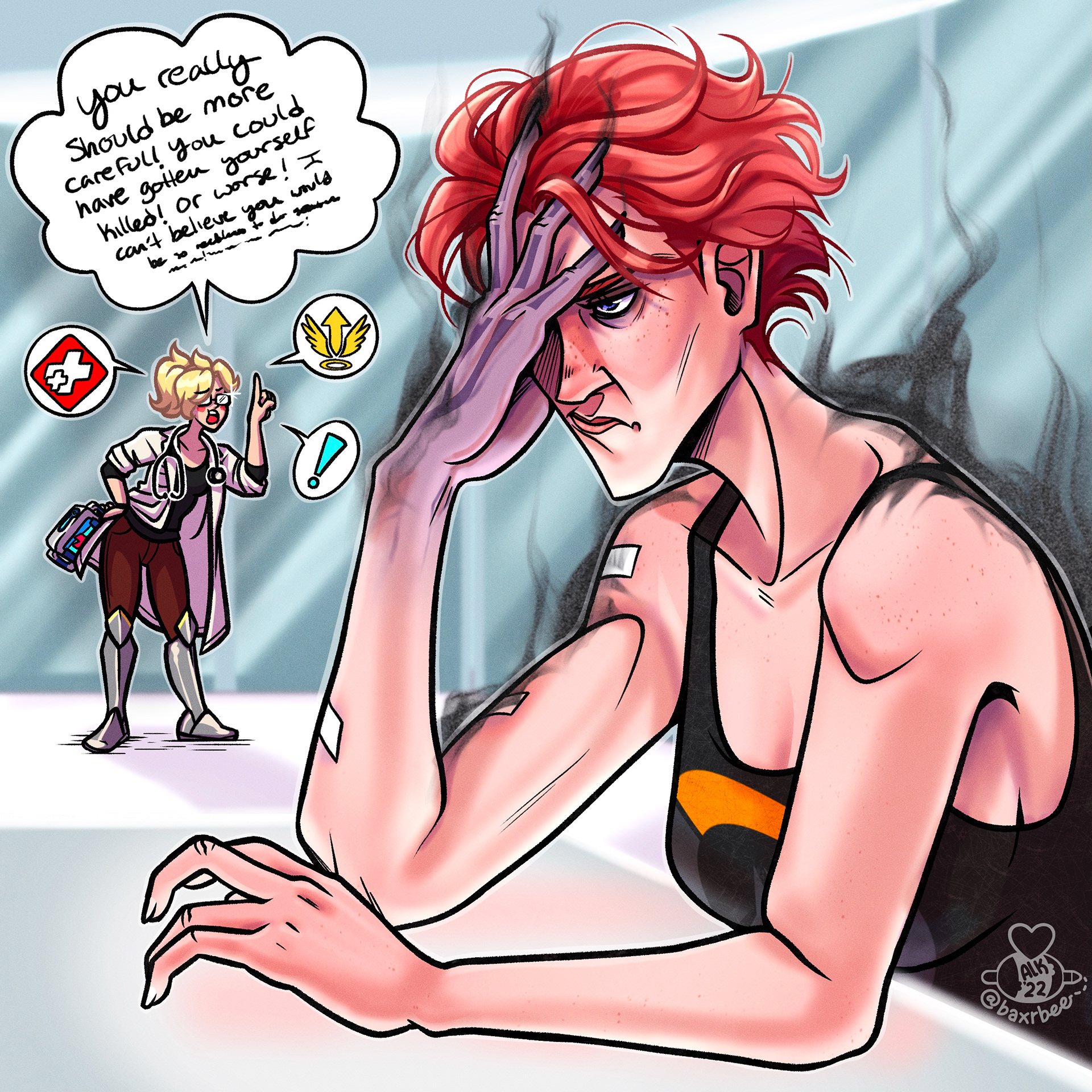 Overwatch Moira Fan-Art
