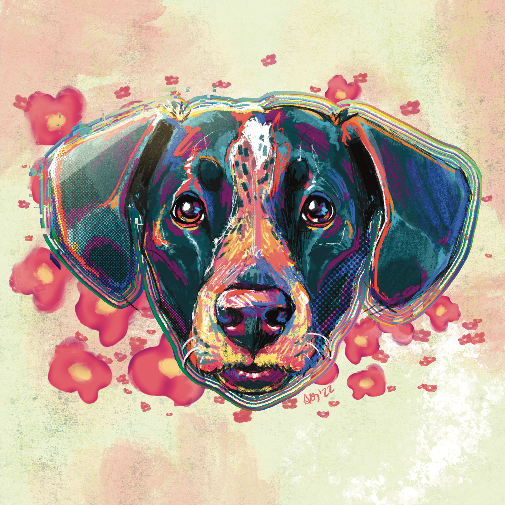 Shira Dog Portrait