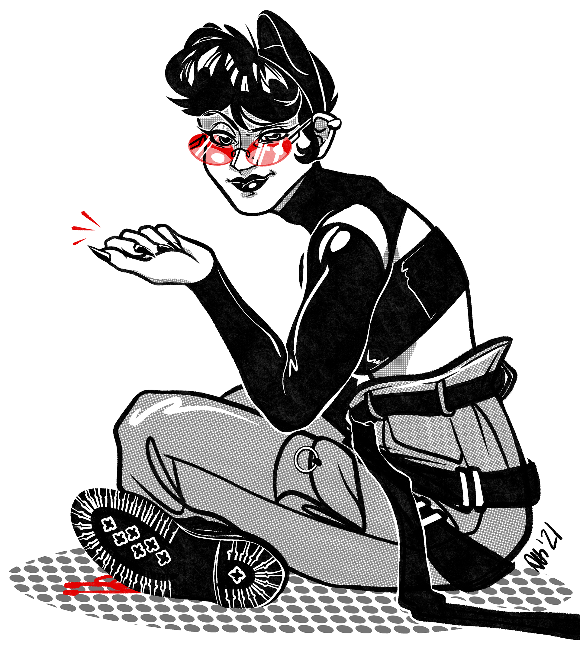 Babs Tarr Catwoman Future State Fan-Art