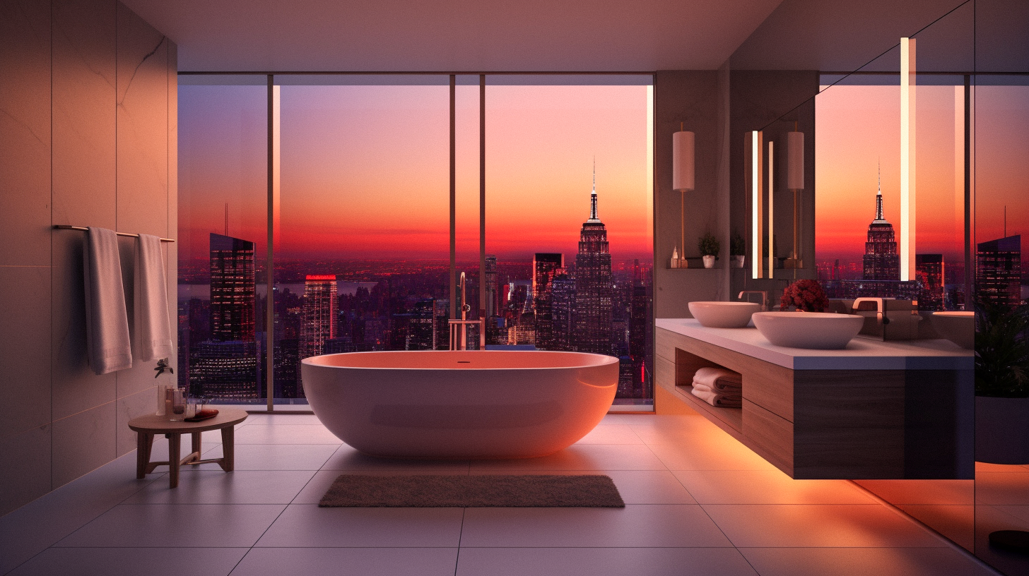 Skyscraper Suite - Bathroom ZEN