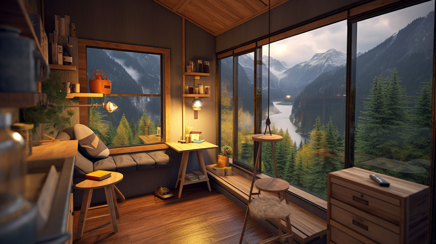 Cozy Mountain Cabin - MODERN & RUSTIC