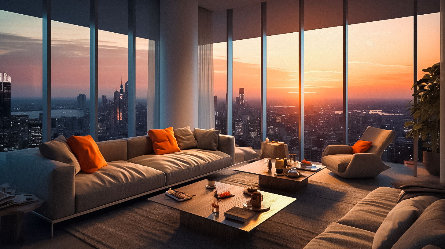 Skyscraper Suite - Living Room MINIMAL