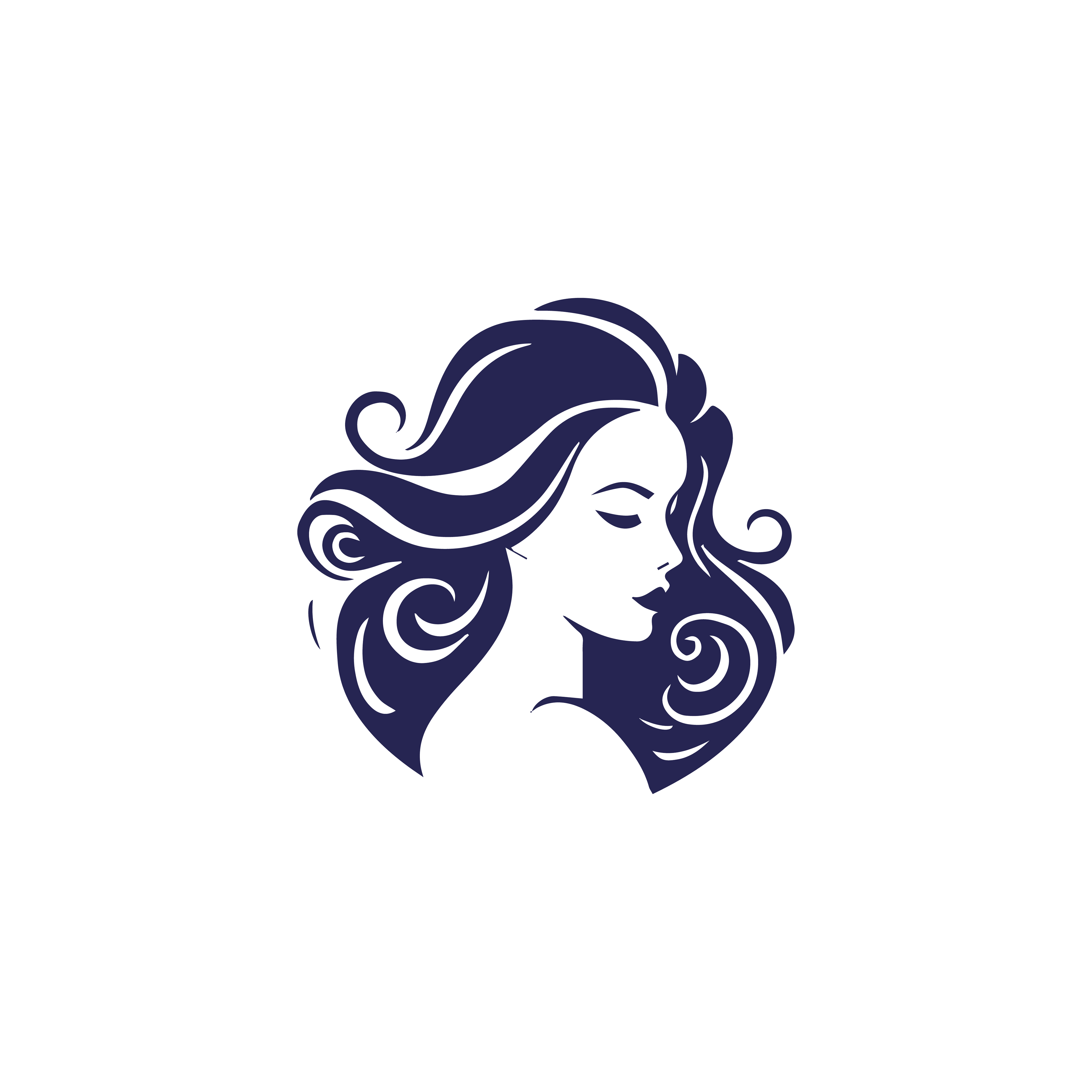 Beauty & Hair Saloon Logo