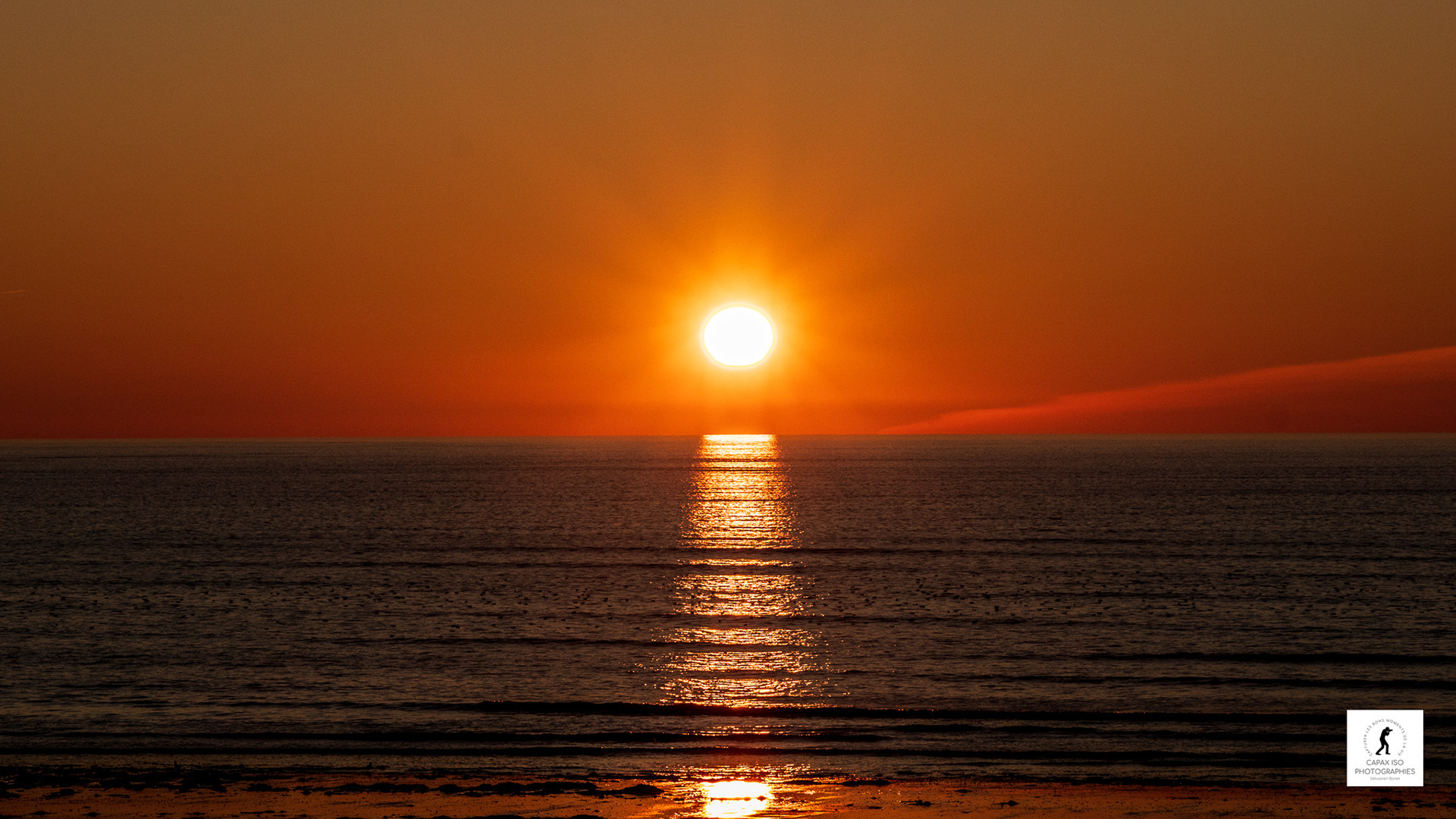 Le coucher du roi soleil.