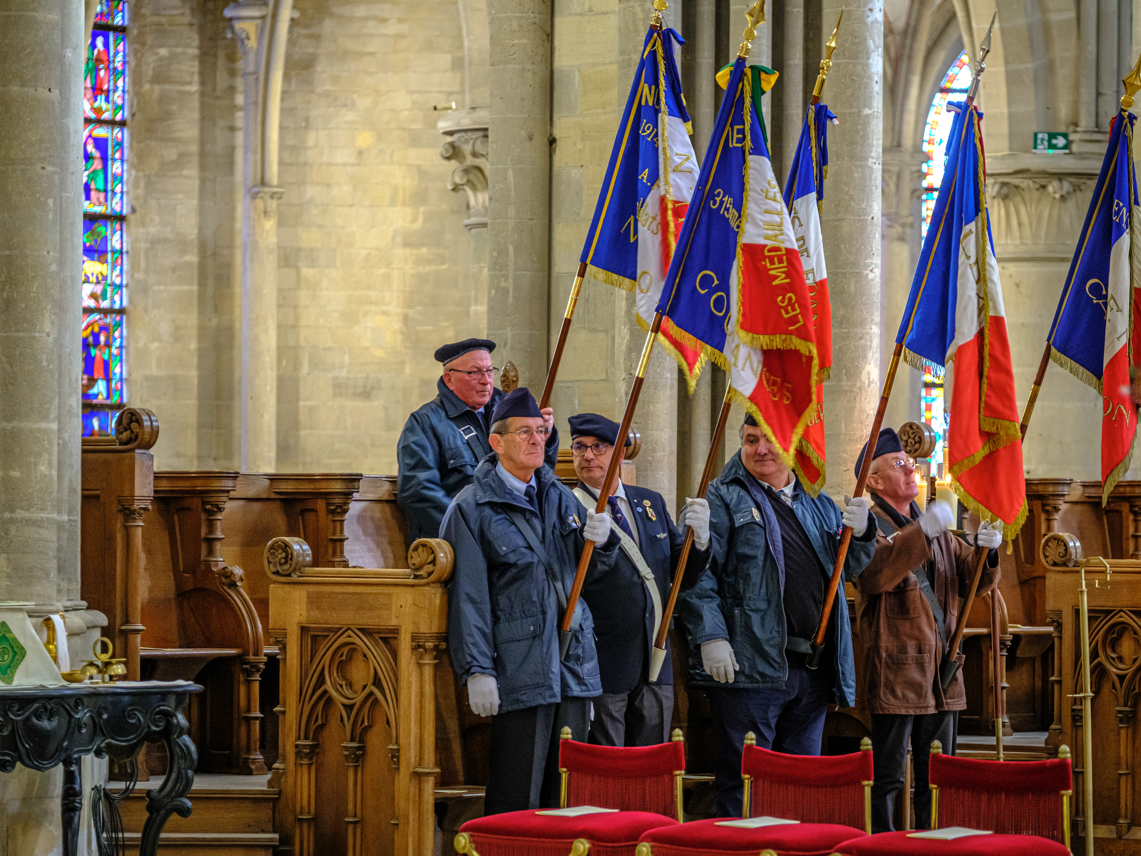 Cérémonie du 11 novembre en la cathédrale de Coutances