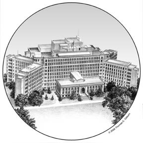 Old Main Hospital (1920-1986), University of Michigan
