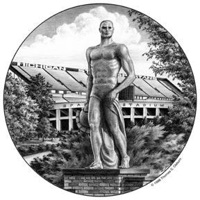 "Sparty" and Spartan Stadium, Michigan State University