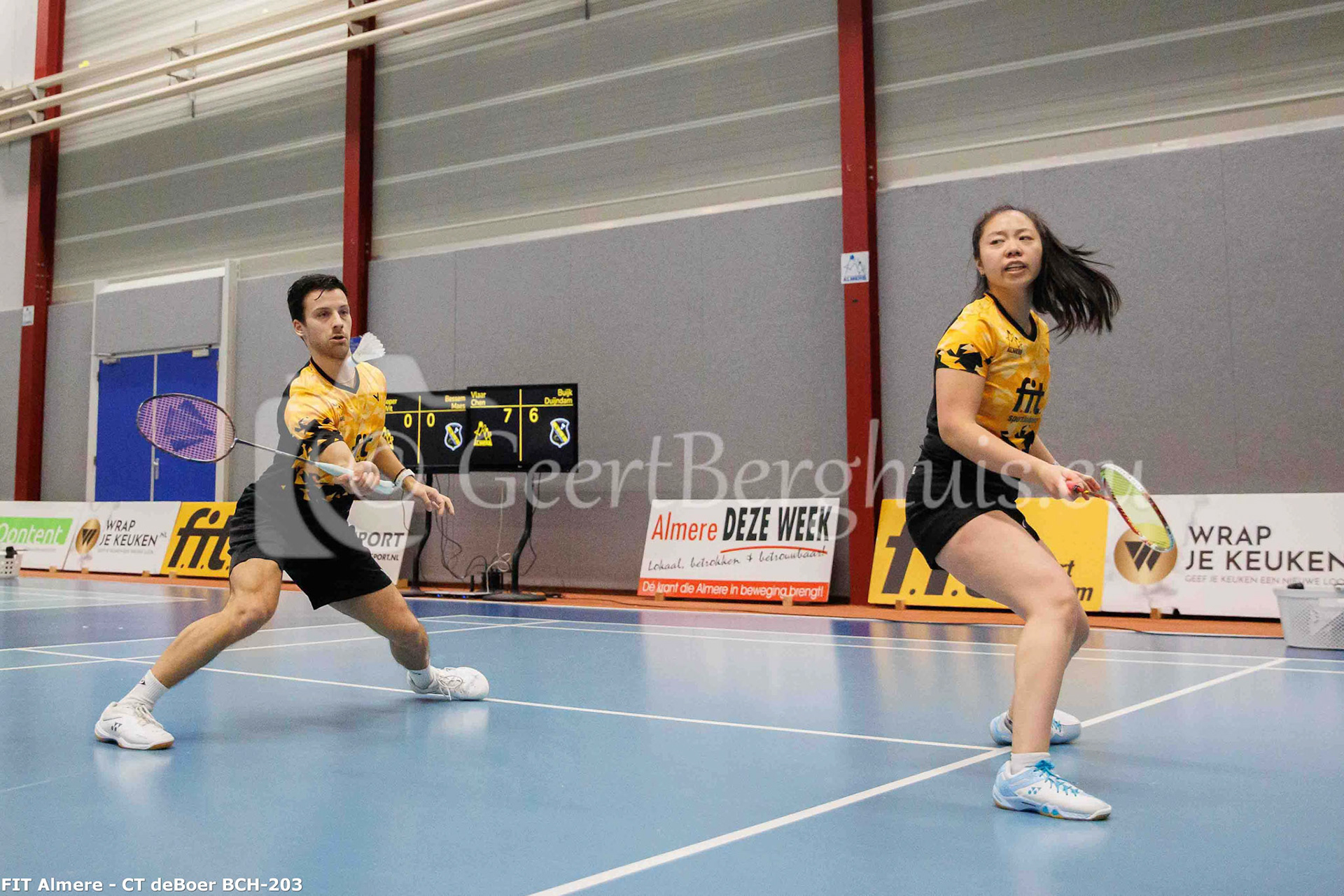 Alex Vlaar en Alida Chen