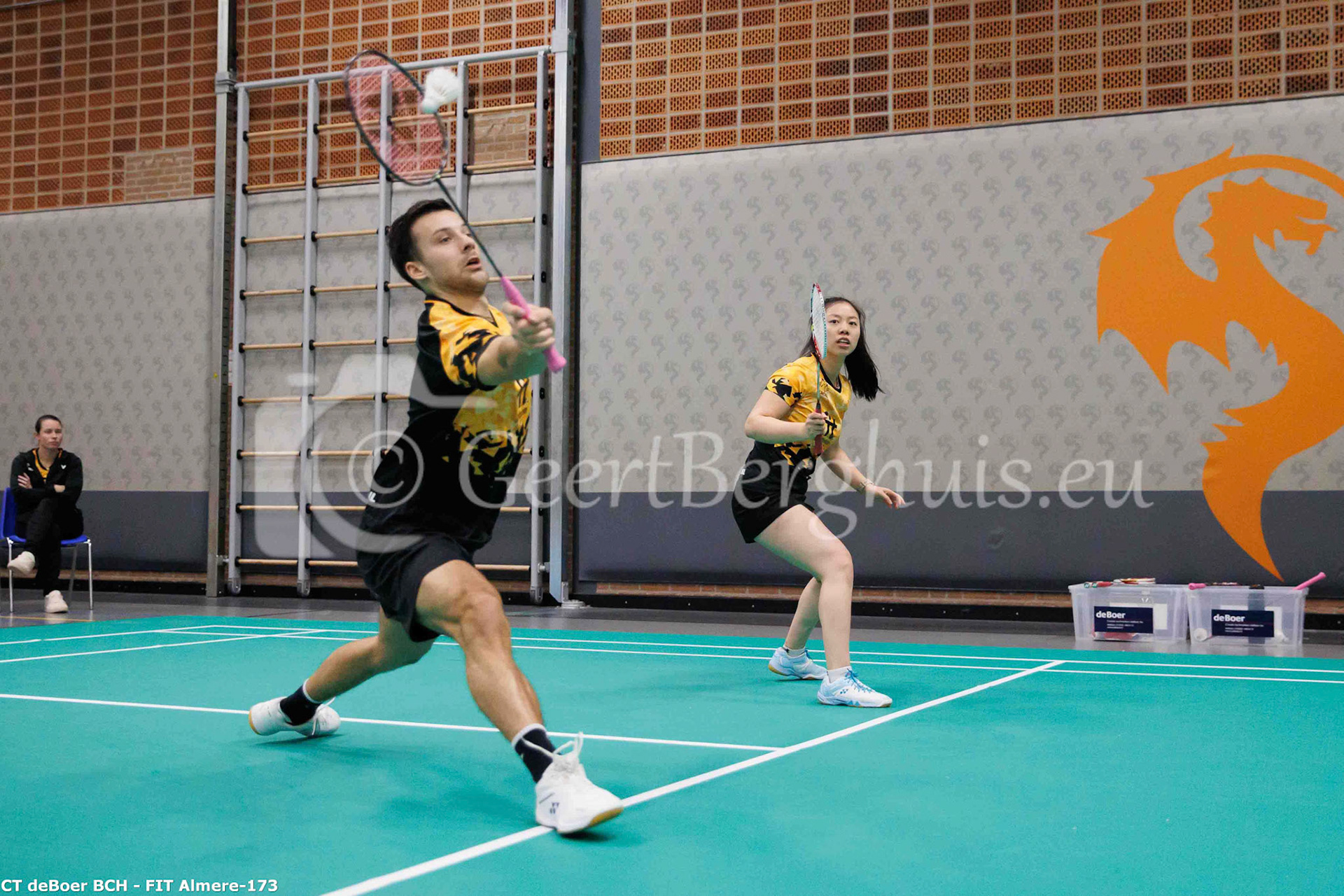 Alex Vlaar en Alida Chen