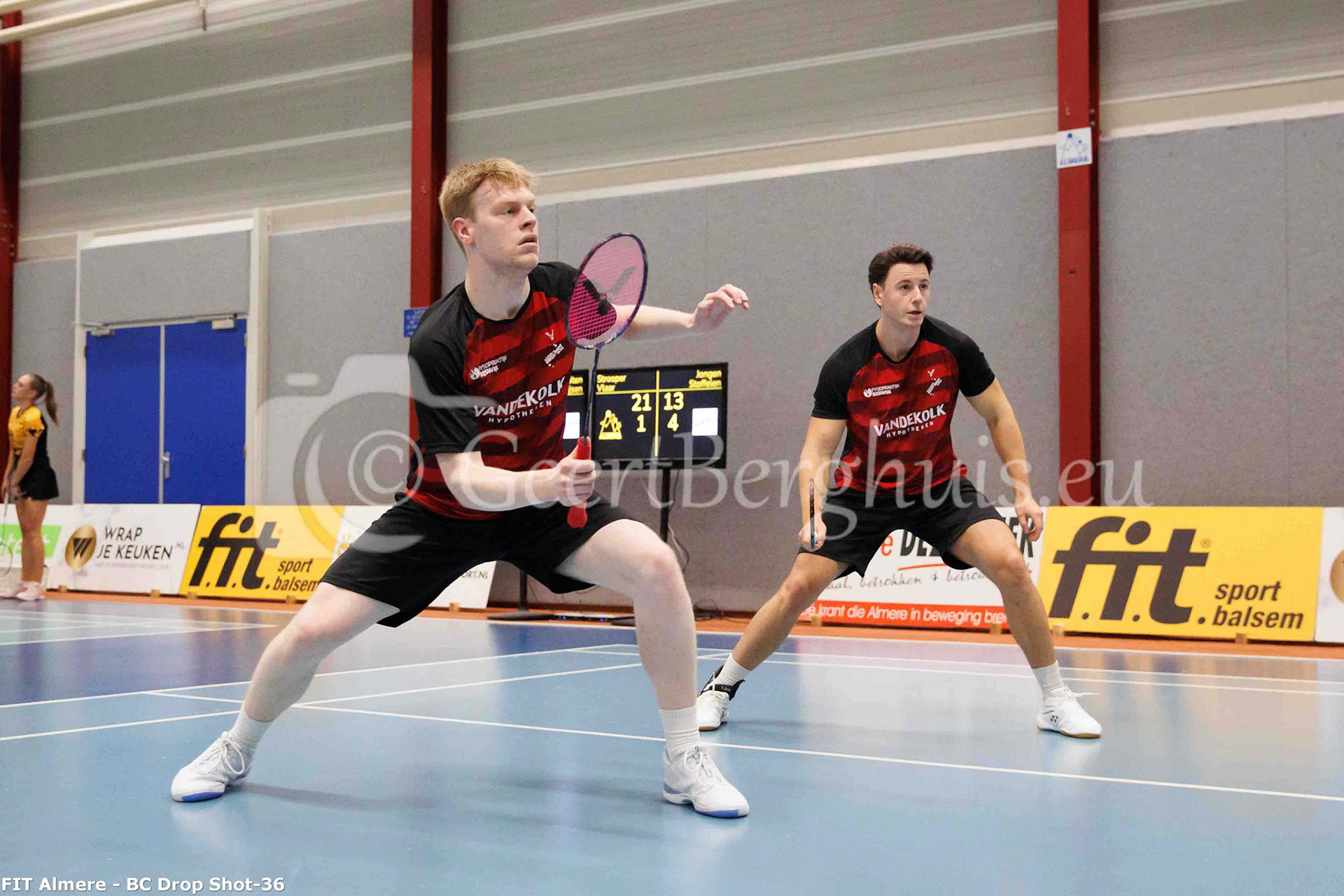 Timo Stoffelen en Noah Jongen