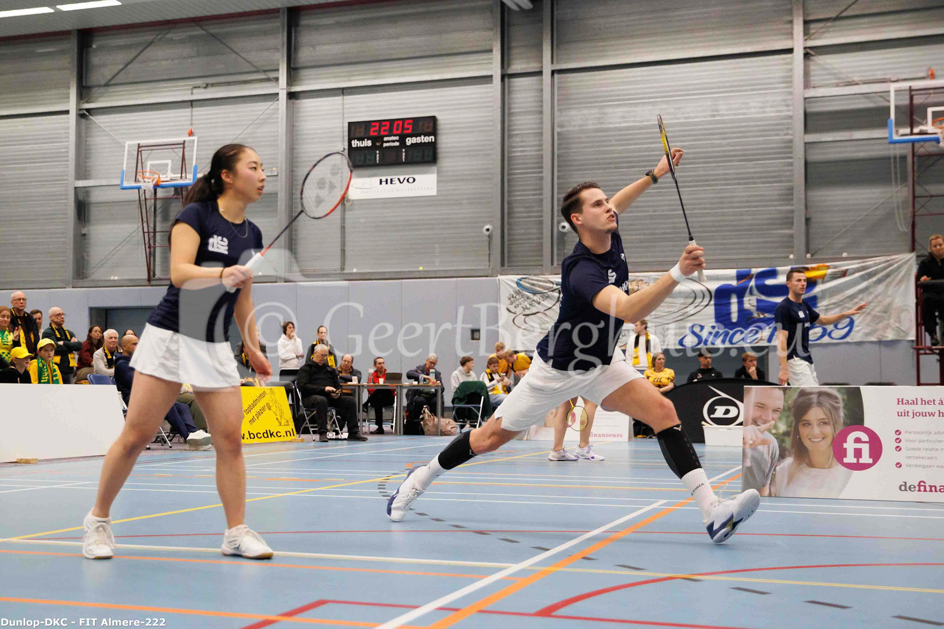 Flora Wang en Gijs Duijs