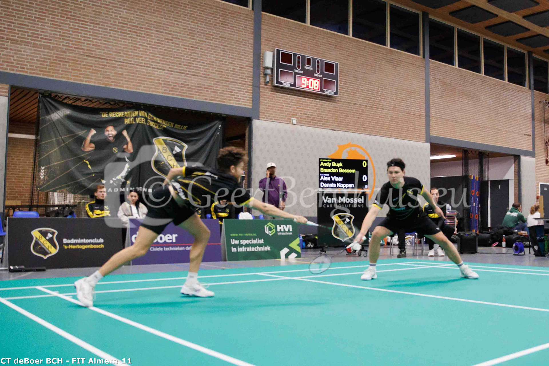 Andy Buijk en Brandon Bessem