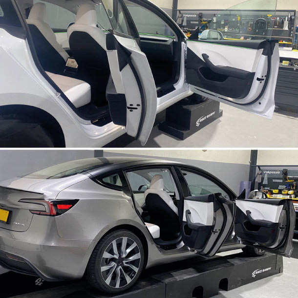 carwrap - aluminium indoors en instap