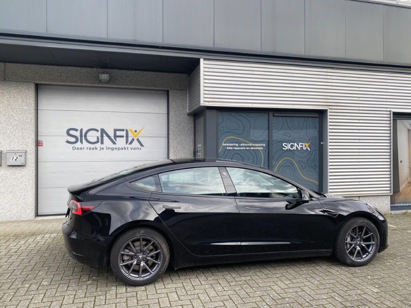 chrome delete - satin black