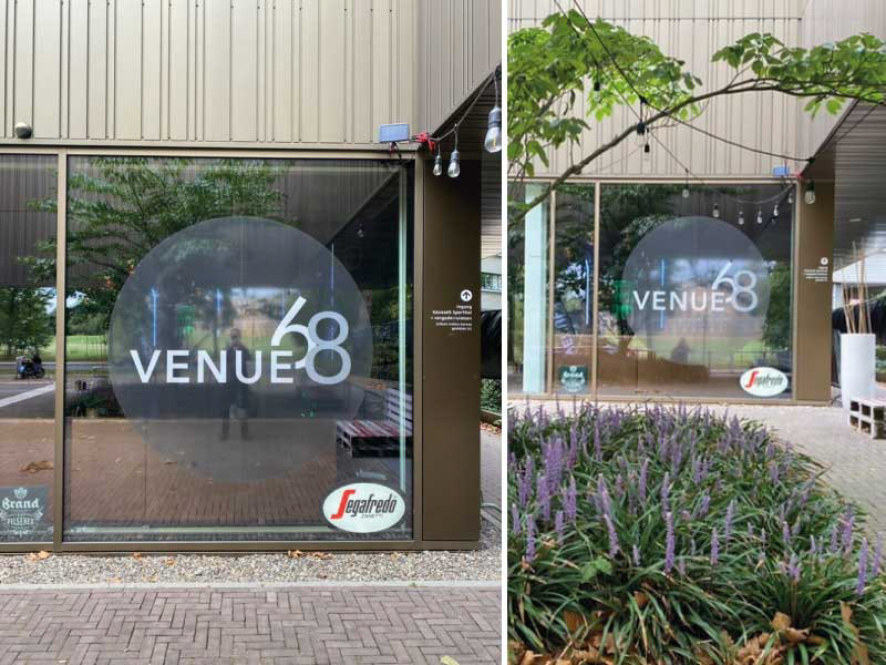 Venue 68 geperforeerd met laminaat