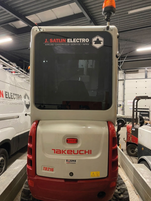 graafmachine belettering