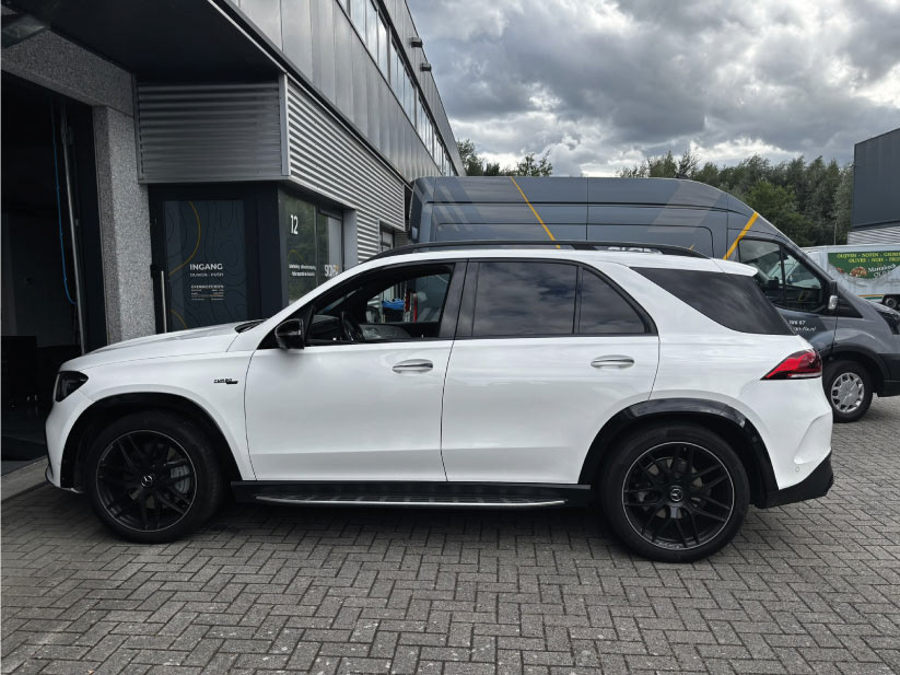 wielkappen wrap - glans zwart