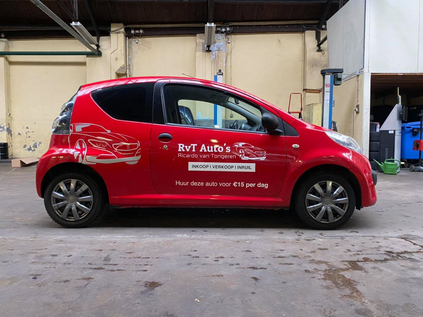 RvT auto's rechts