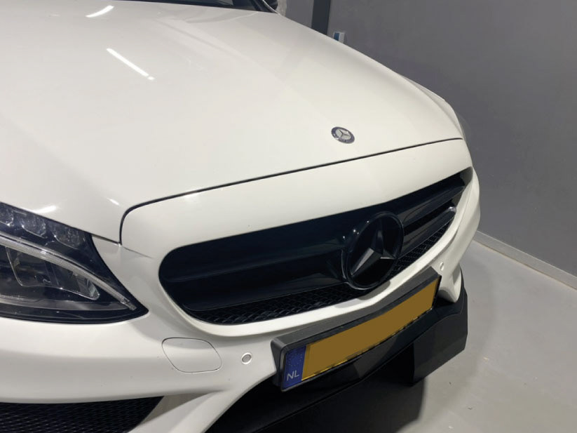 grill wrap - glans zwart
