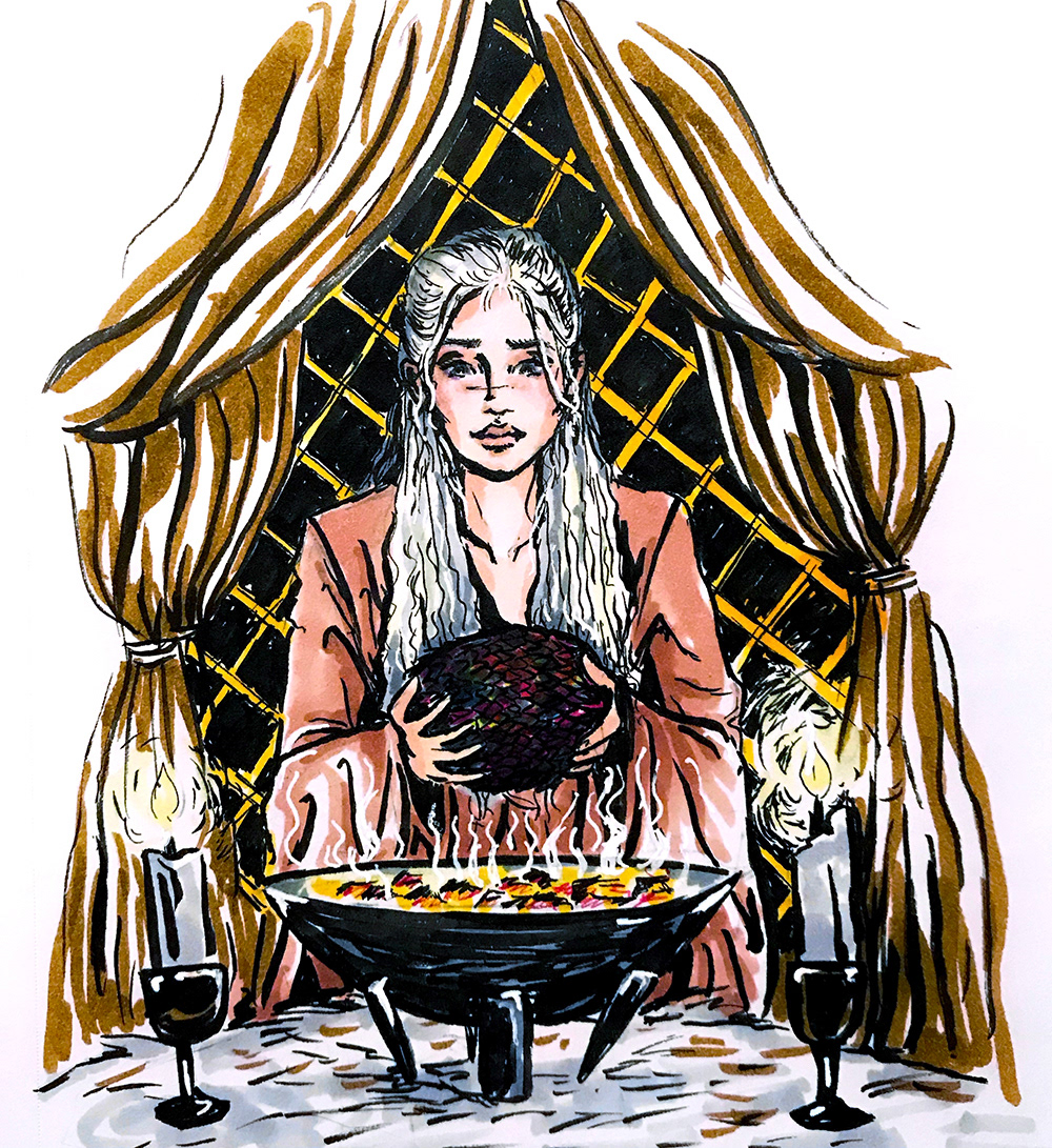 Inktober - Ink and Copic Markers