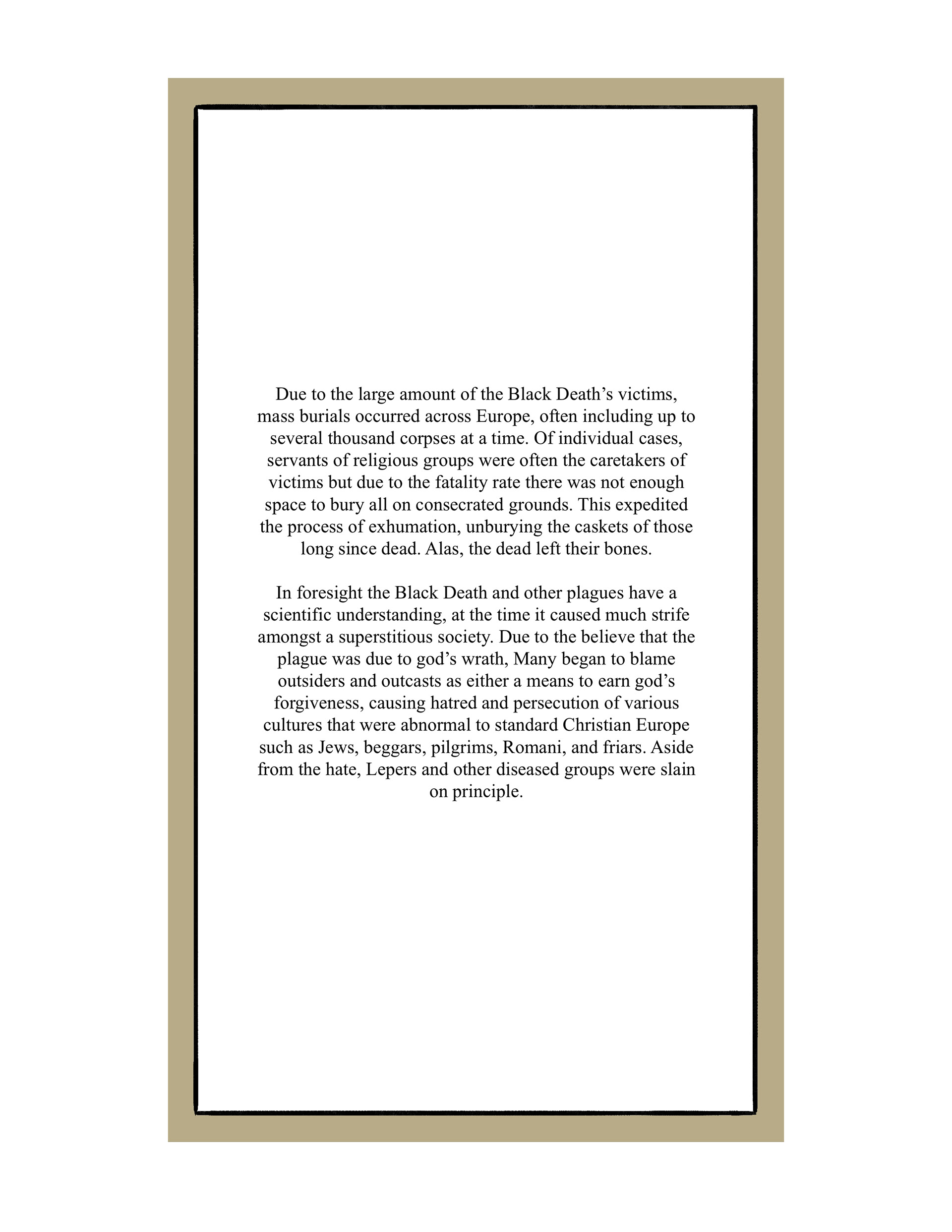 Exhumation Explanation