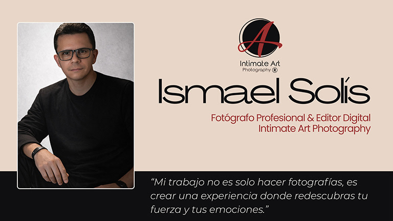 Fotógrafo Profesional y Editor Digital. Mi trabajo no es solo hacer fotografías, es crear una experiencia donde redescubras tu fuerza y tus emociones