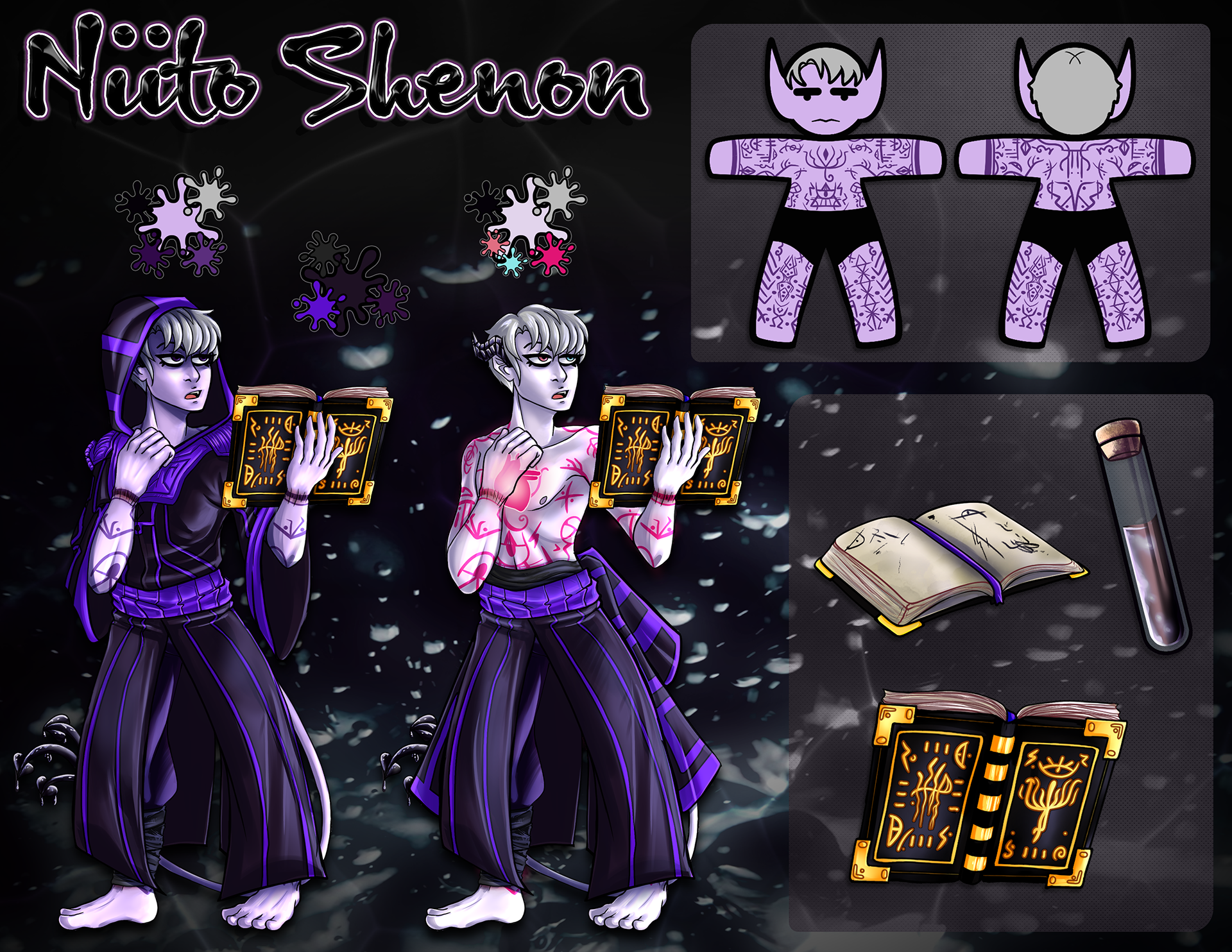 2023: Niito Shenon Character Sheet