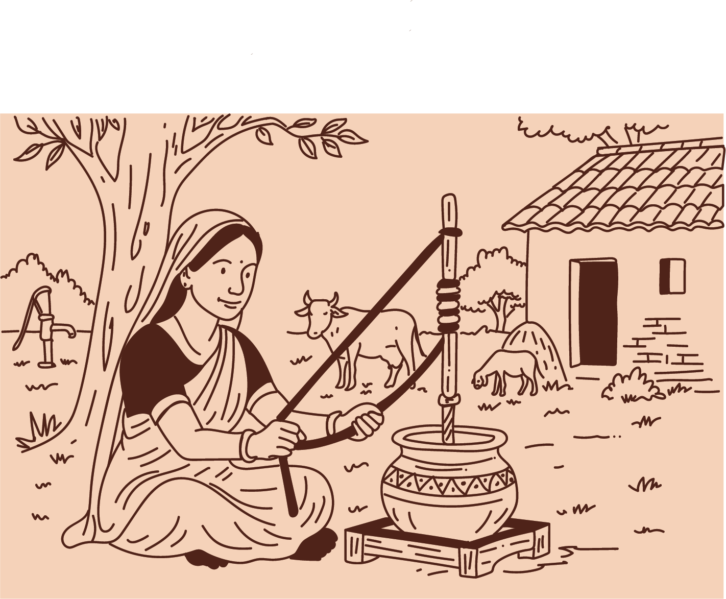 Illustration For ghee